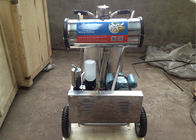 алюминиевый молокозавод ведра 220v/50hz доя машинное оборудование с передвижным колесом