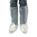 Белые одноразовые ботинки из нетканой ткани с антискользящей печатью